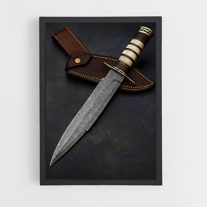 ap-bowie knife-2 cadre Noir