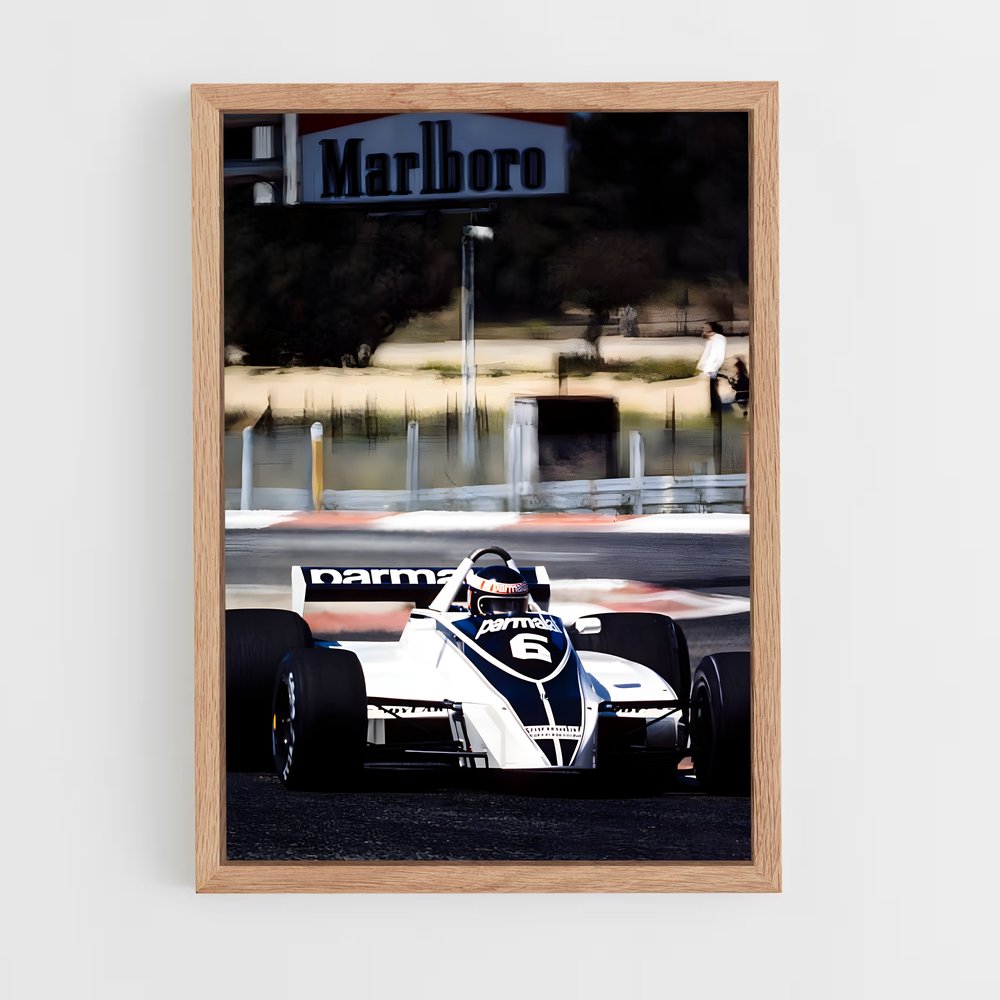 ap-brabham bt49-1 cadre Bois clair