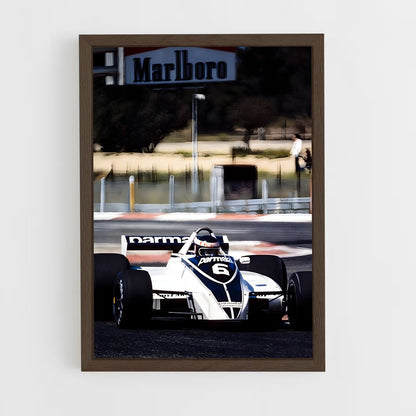 ap-brabham bt49-1 cadre Bois foncé