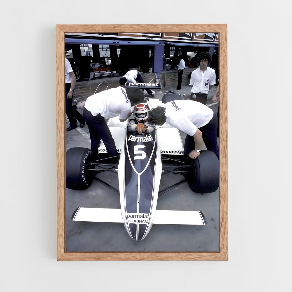 ap-brabham bt49-2 cadre Bois clair