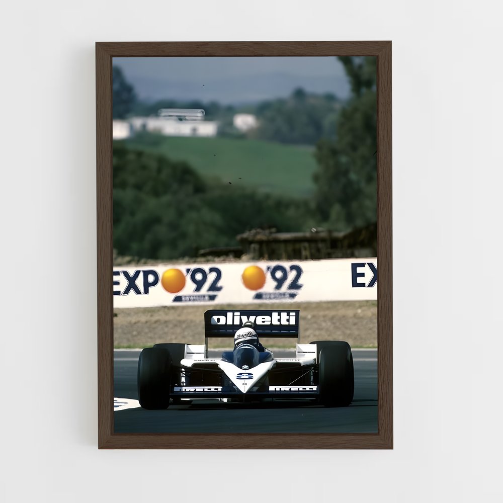 ap-brabham bt52-2 cadre Bois foncé