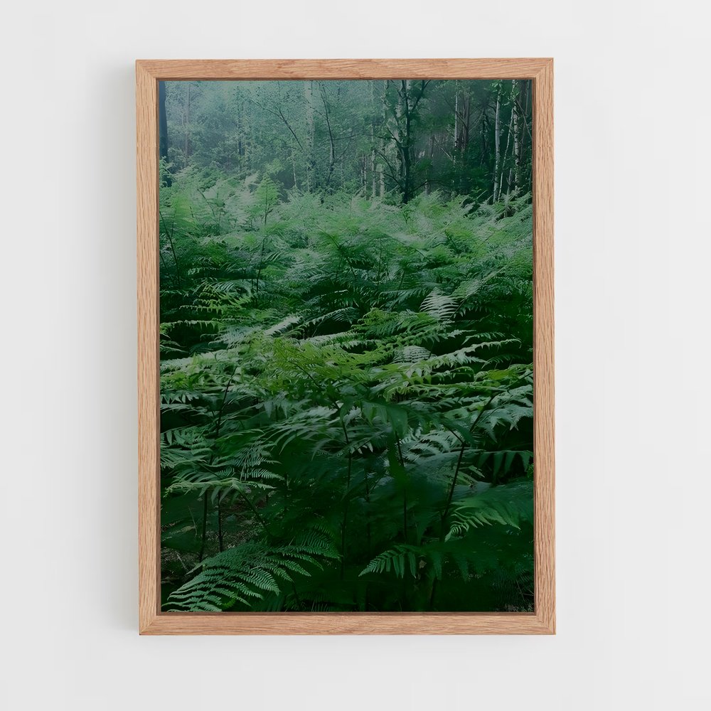 ap-bracken fern-2 cadre Bois clair