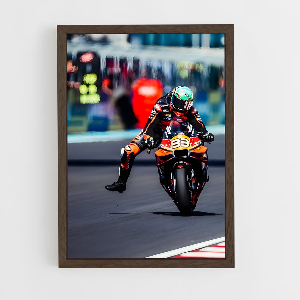 ap-brad binder-1 cadre Bois foncé