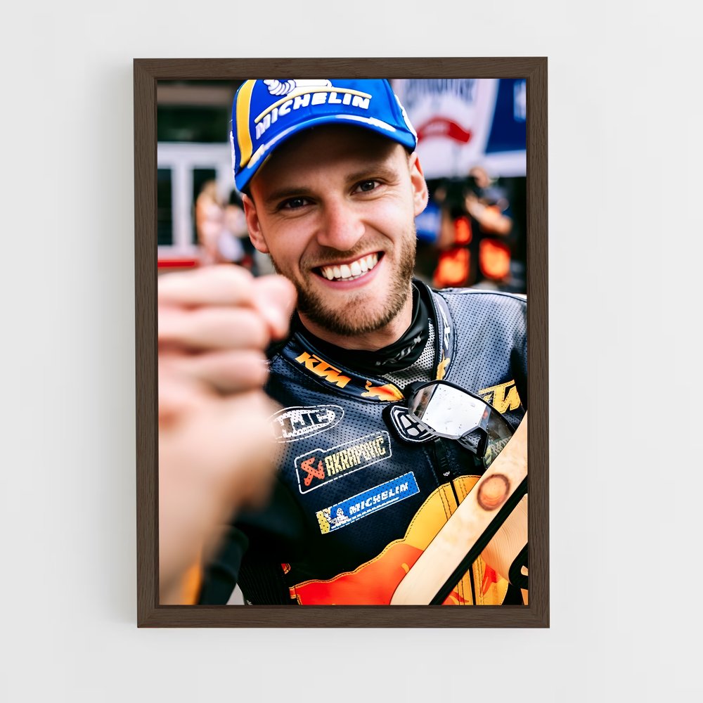 ap-brad binder-4 cadre Bois foncé