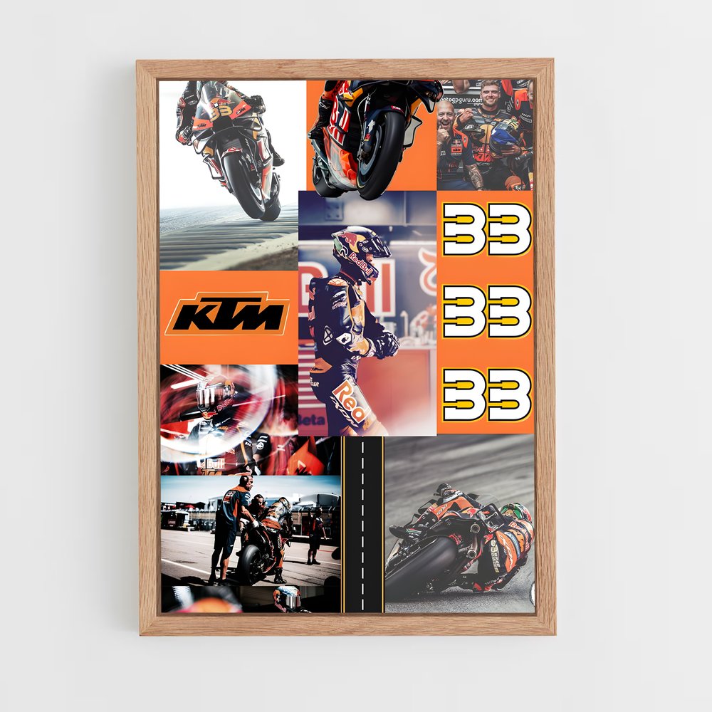ap-brad binder-9 cadre Bois clair