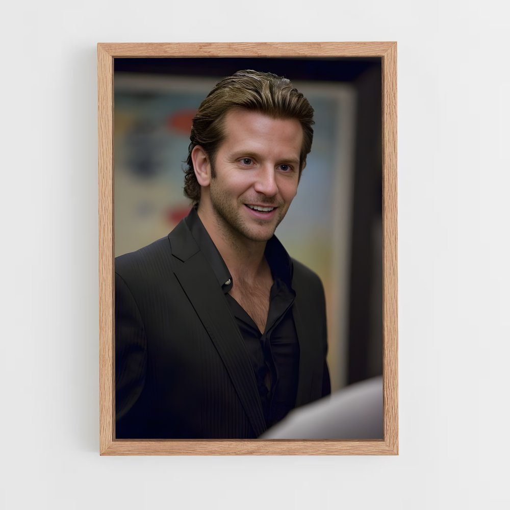 ap-bradley cooper-4 cadre Bois clair