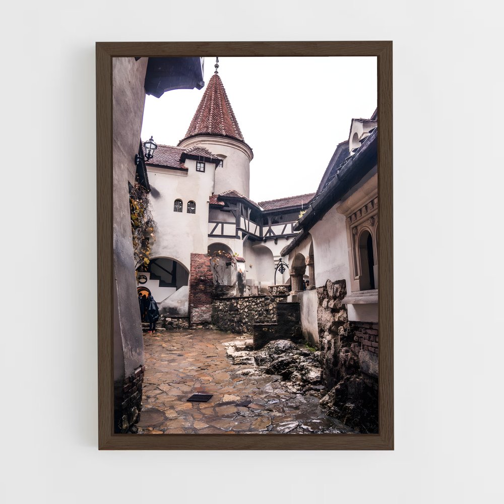 ap-bran castle-5 cadre Bois foncé