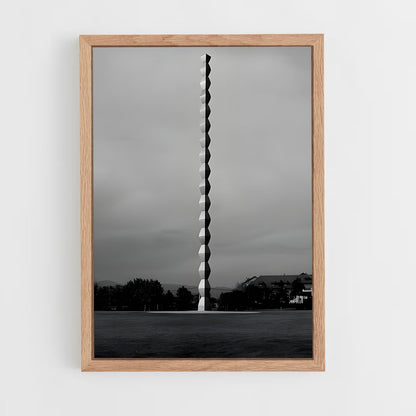 ap-brancusi endless column-4 cadre Bois clair