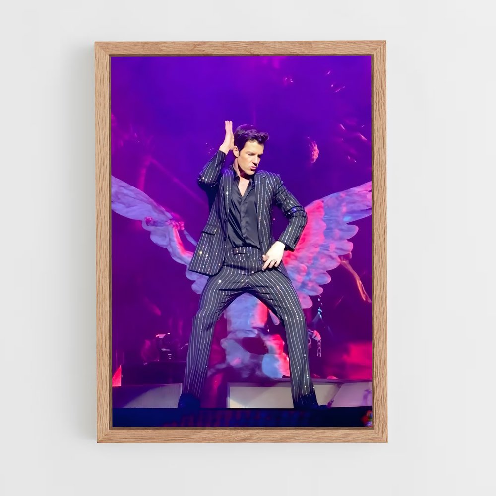 ap-brandon flowers-1 cadre Bois clair