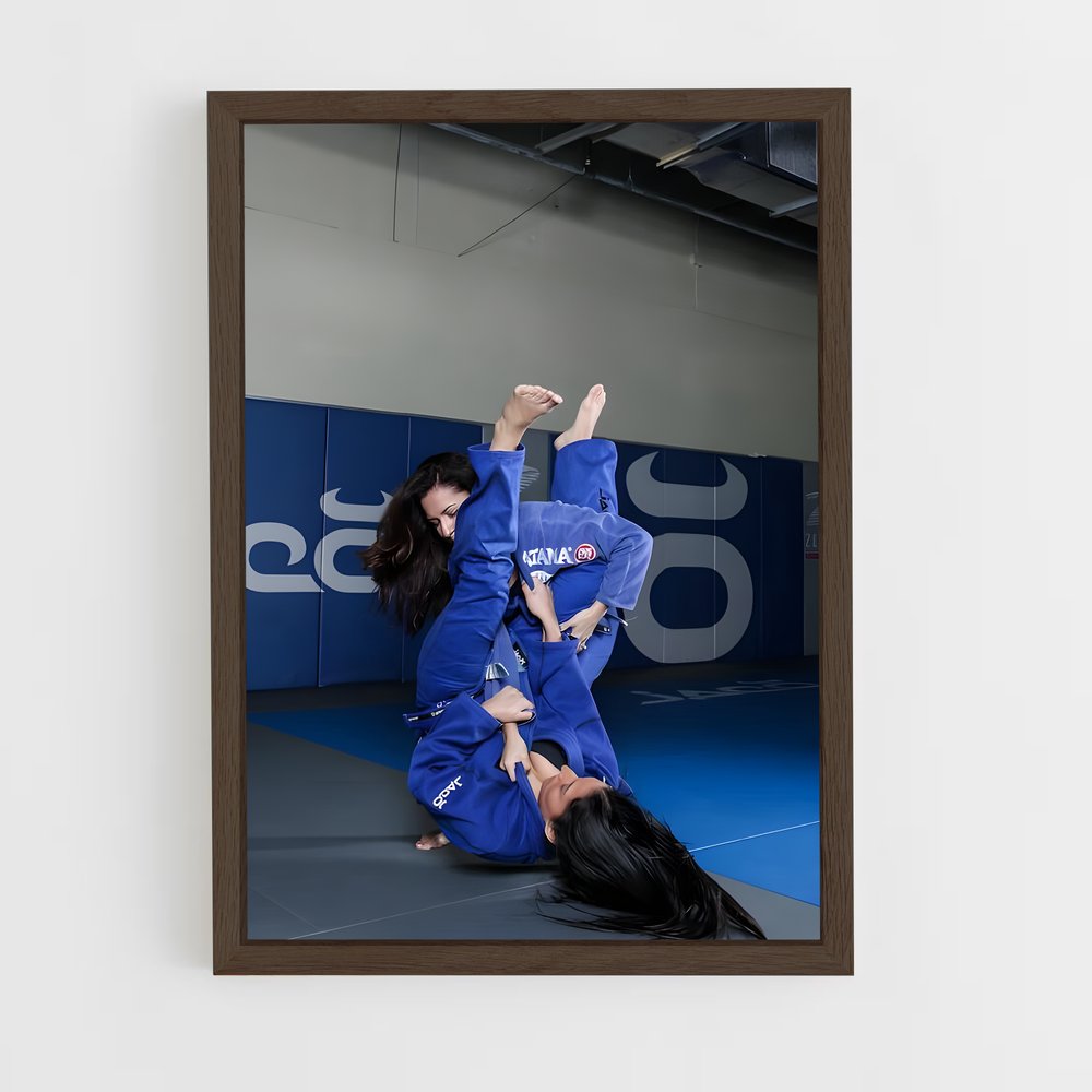 ap-brazilian jiu-jitsu-4 cadre Bois foncé