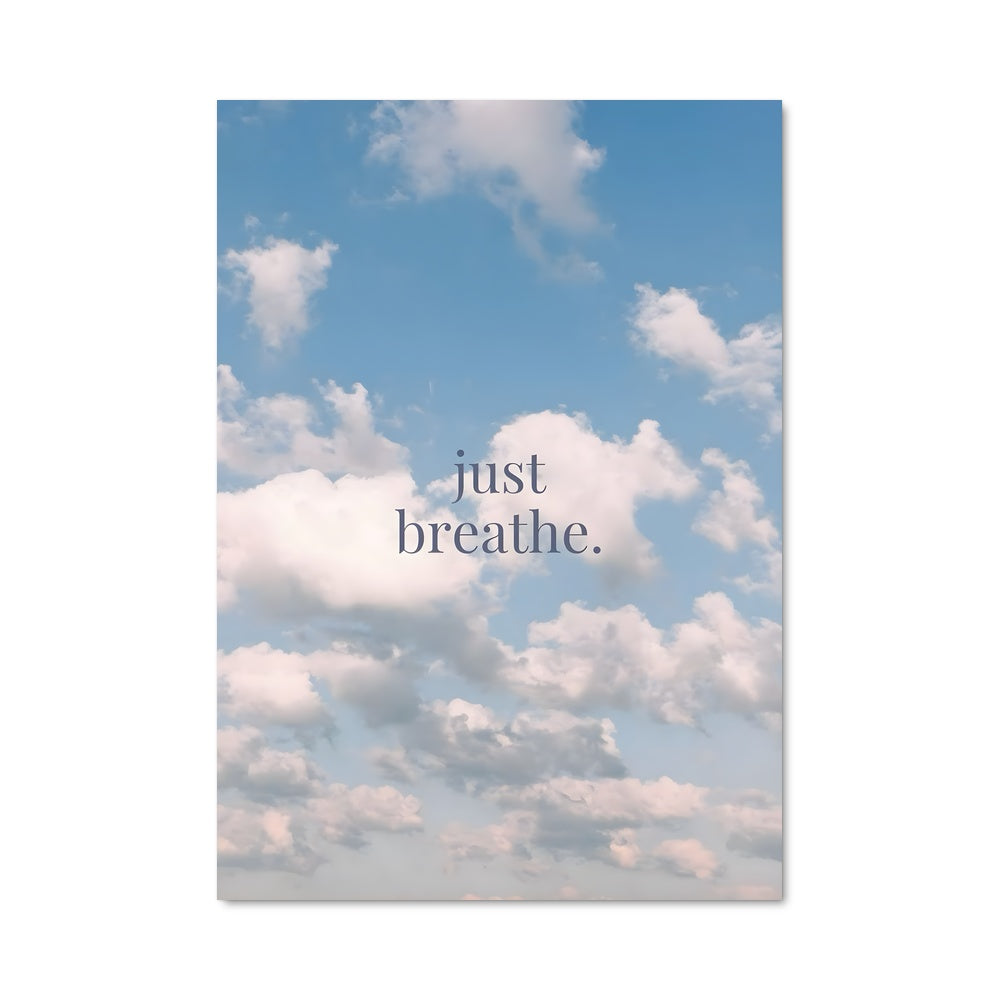 Poster Just Breathe