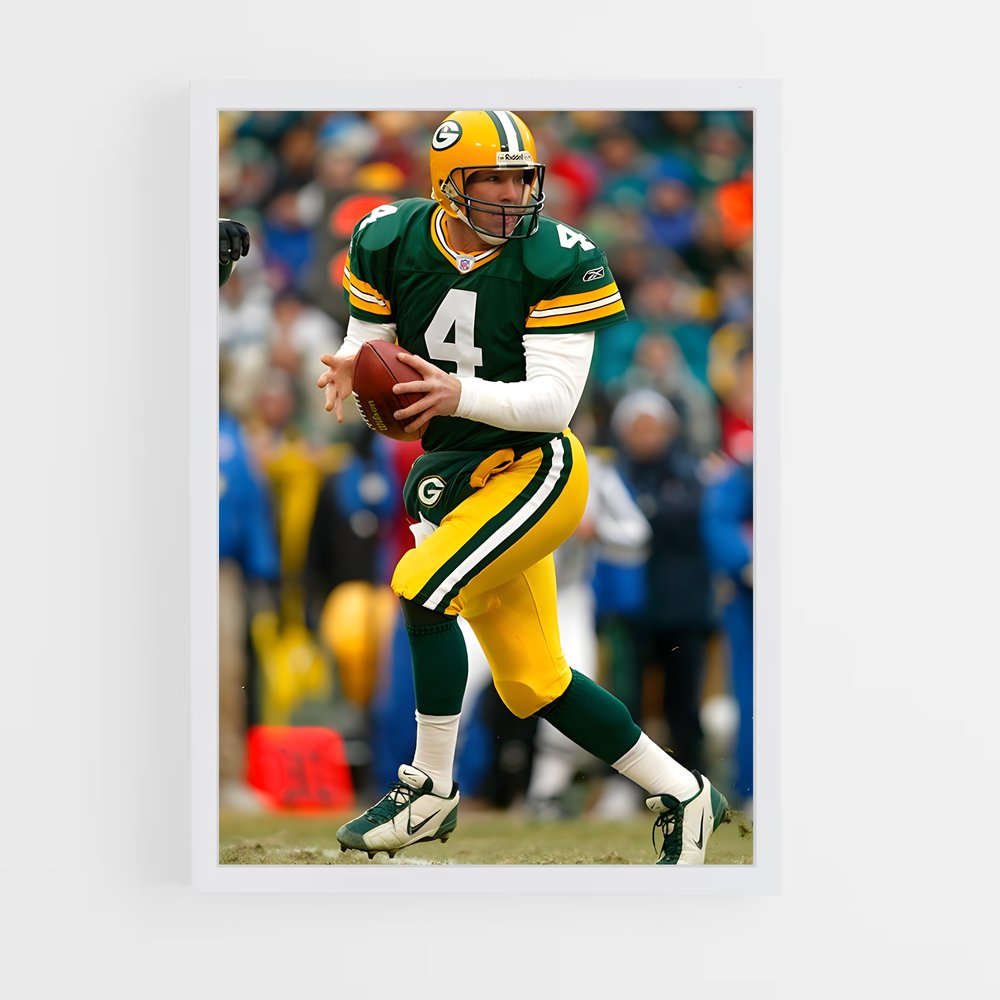 ap-brett favre-1 cadre Blanc