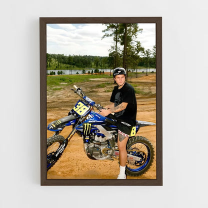 ap-brian deegan-6 cadre Bois foncé