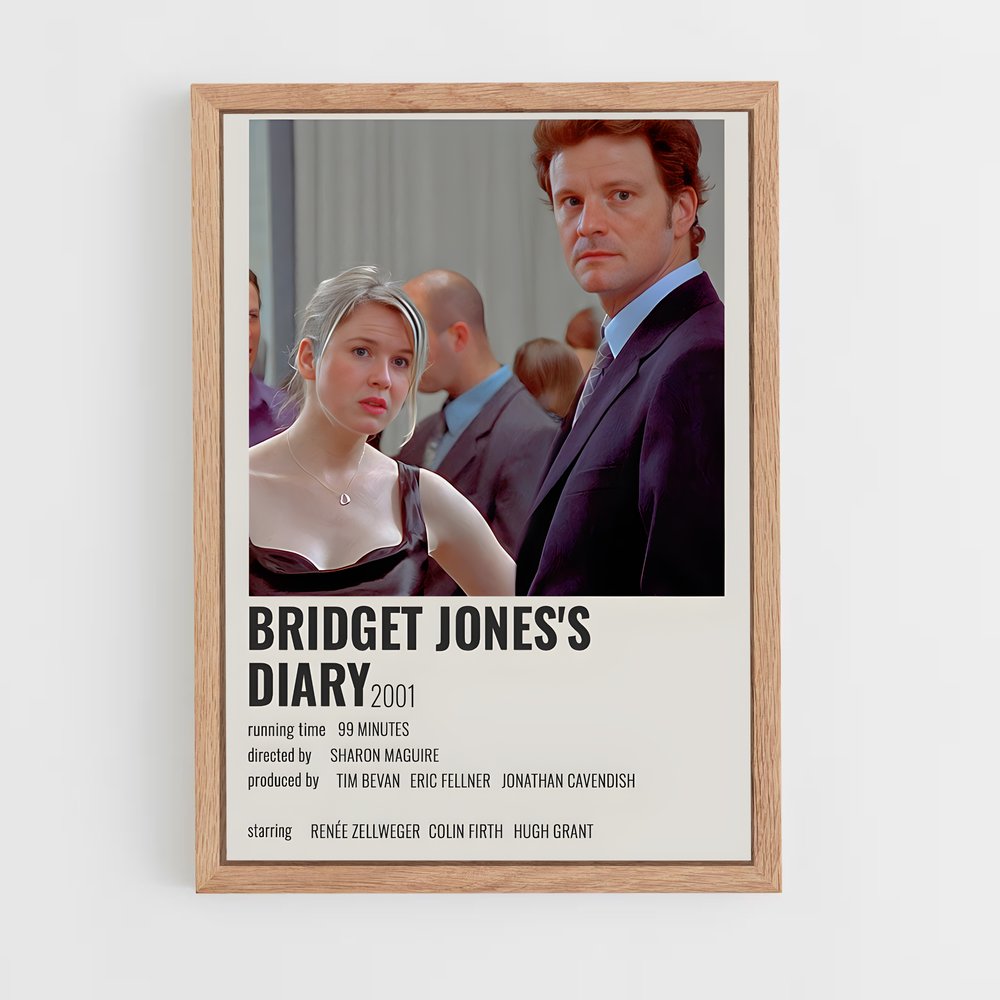 ap-bridget jones-2 cadre Bois clair
