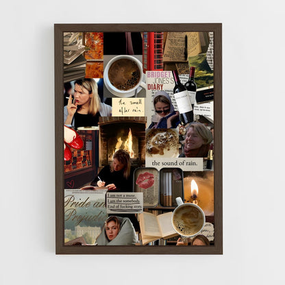 ap-bridget jones-6 cadre Bois foncé