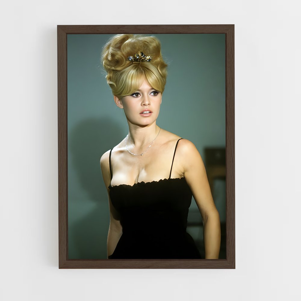 ap-brigitte bardot-6 cadre Bois foncé