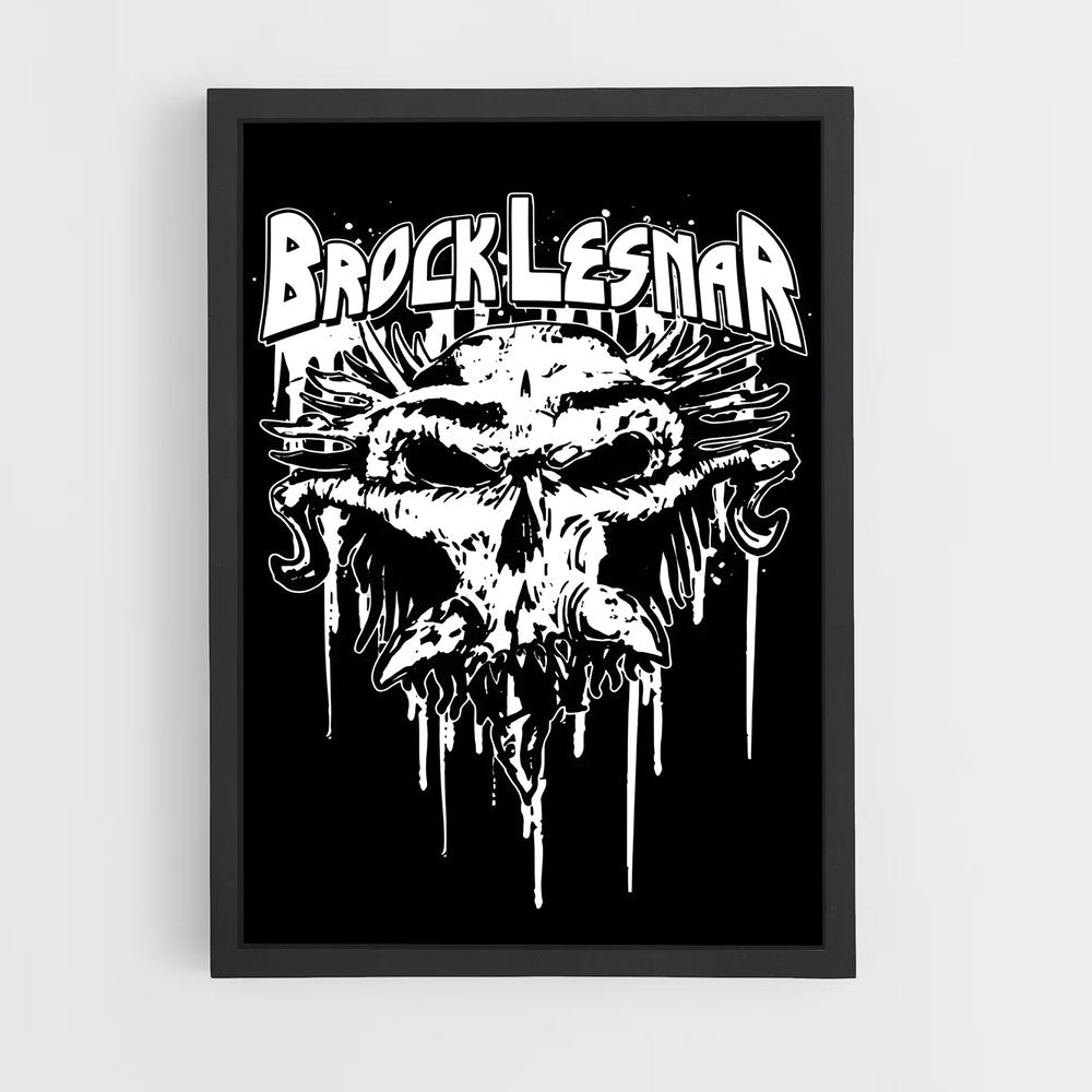 ap-brock lesnar-9 cadre Noir