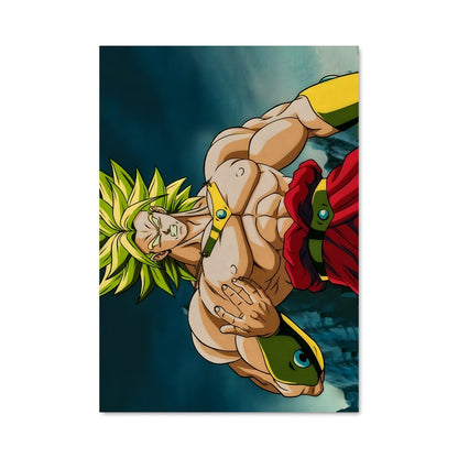 Poster Broly en Vol
