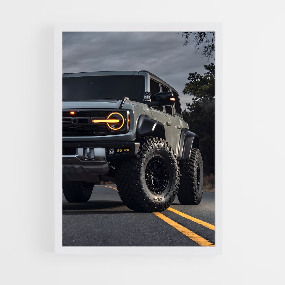ap-bronco raptor-2 cadre Blanc