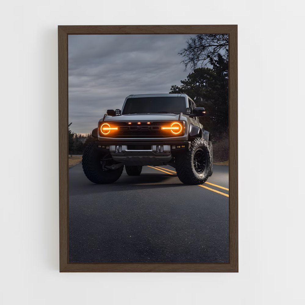 ap-bronco raptor-6 cadre Bois foncé