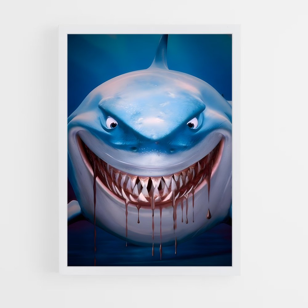 ap-bruce shark-1 cadre Blanc