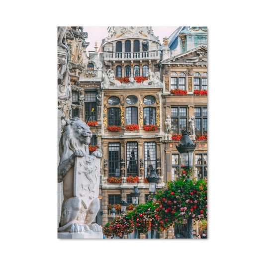 Poster Le Lion de Bruxelles