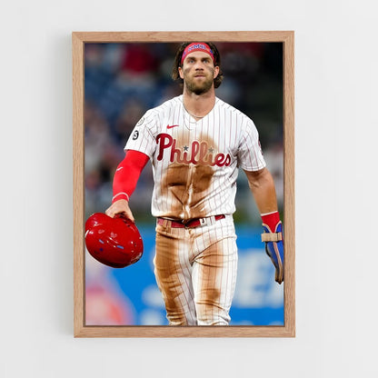ap-bryce harper-1 cadre Bois clair