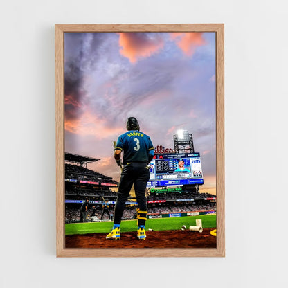 ap-bryce harper-2 cadre Bois clair