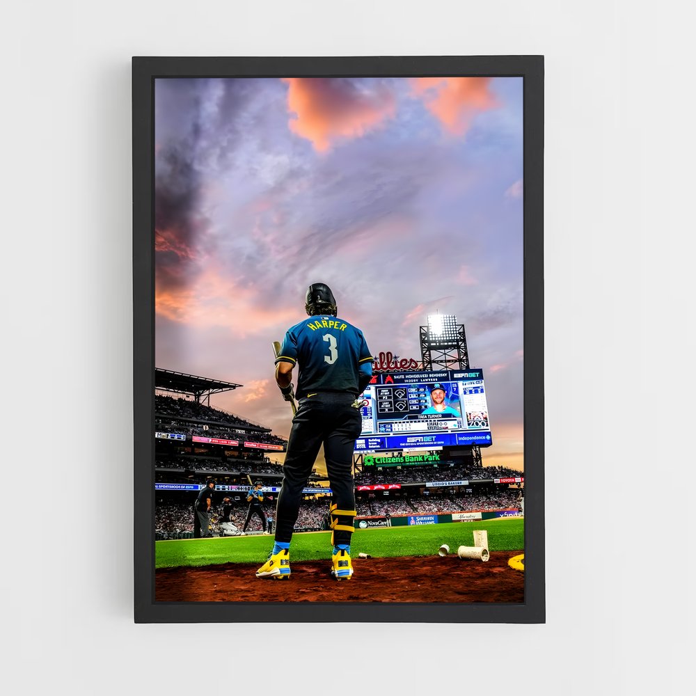 ap-bryce harper-2 cadre Noir