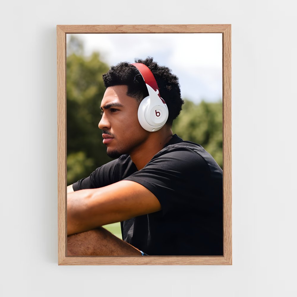 ap-bryce young-2 cadre Bois clair