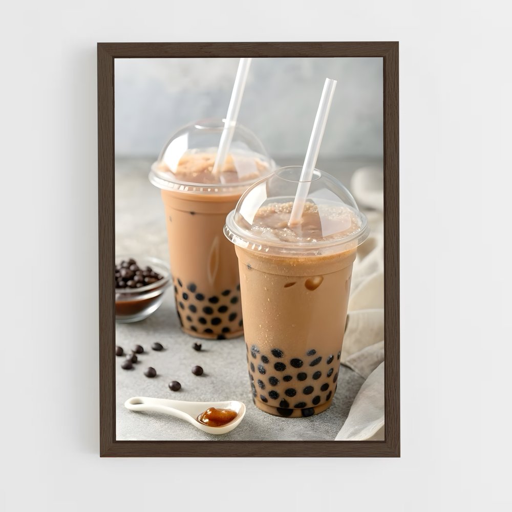 ap-bubble tea-10 cadre Bois foncé