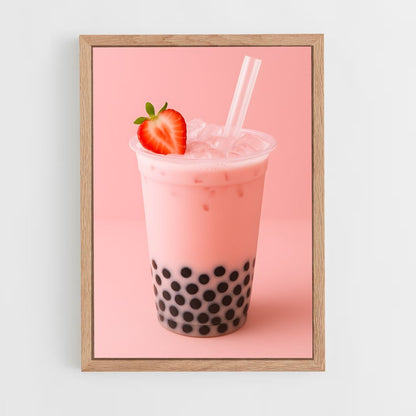 ap-bubble tea-12 cadre Bois clair