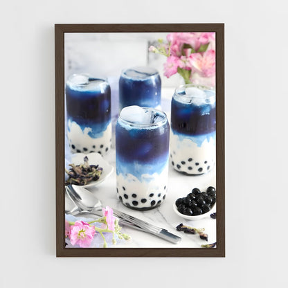 ap-bubble tea-7 cadre Bois foncé
