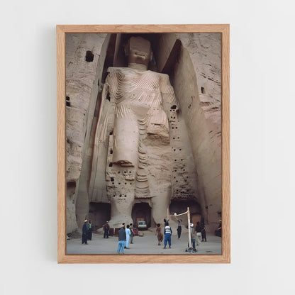 ap-buddhas of bamyan-6 cadre Bois clair