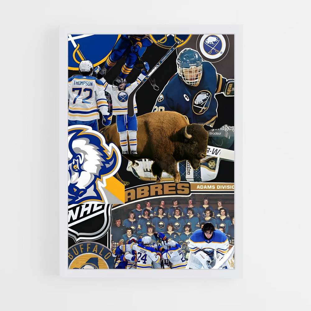 ap-buffalo sabres-1 cadre Blanc