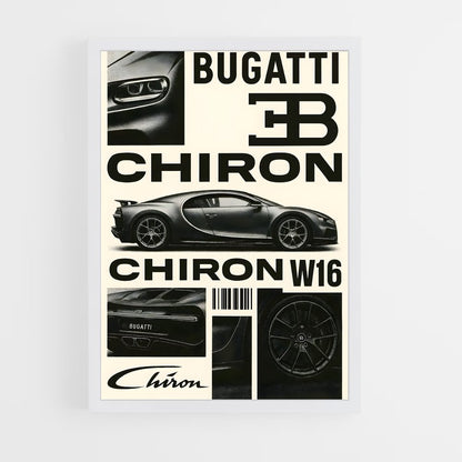 ap-bugatti-8 cadre Blanc