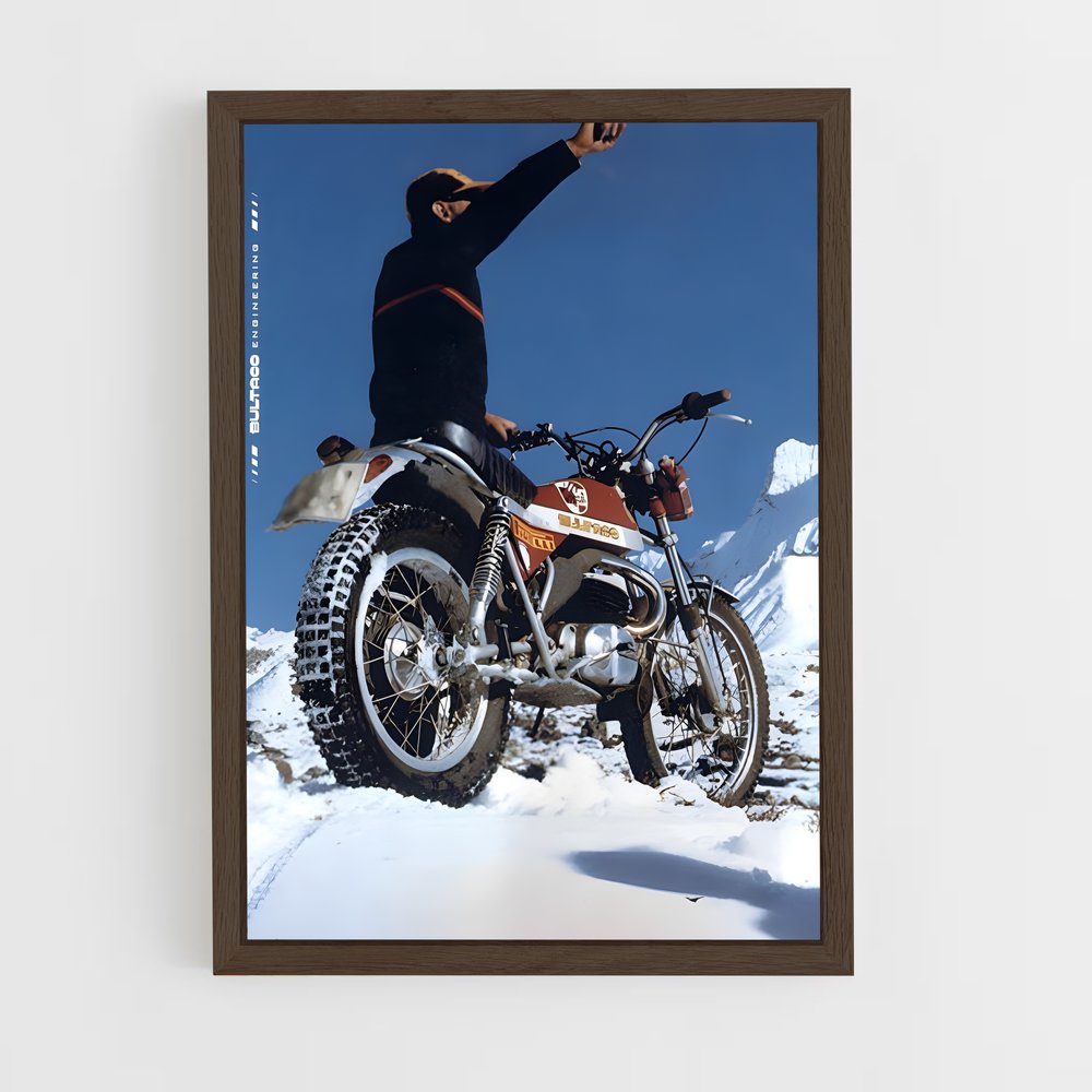 ap-bultaco-2 cadre Bois foncé