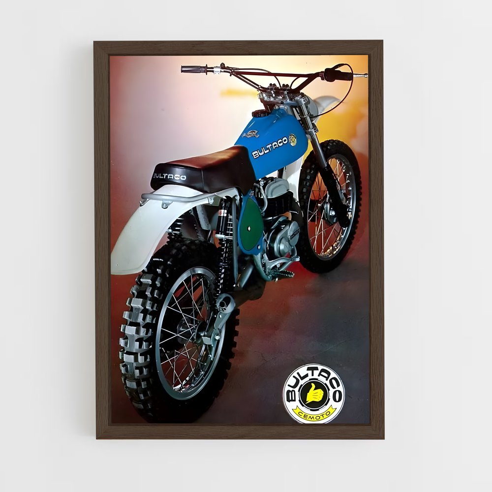 ap-bultaco-3 cadre Bois foncé