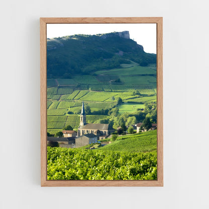 ap-burgundy vineyards-1 cadre Bois clair