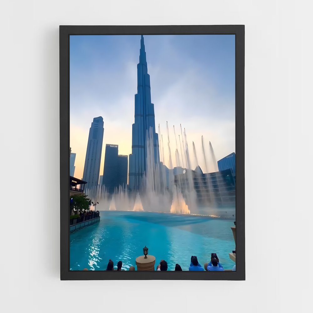 ap-burj khalifa-1 cadre Noir
