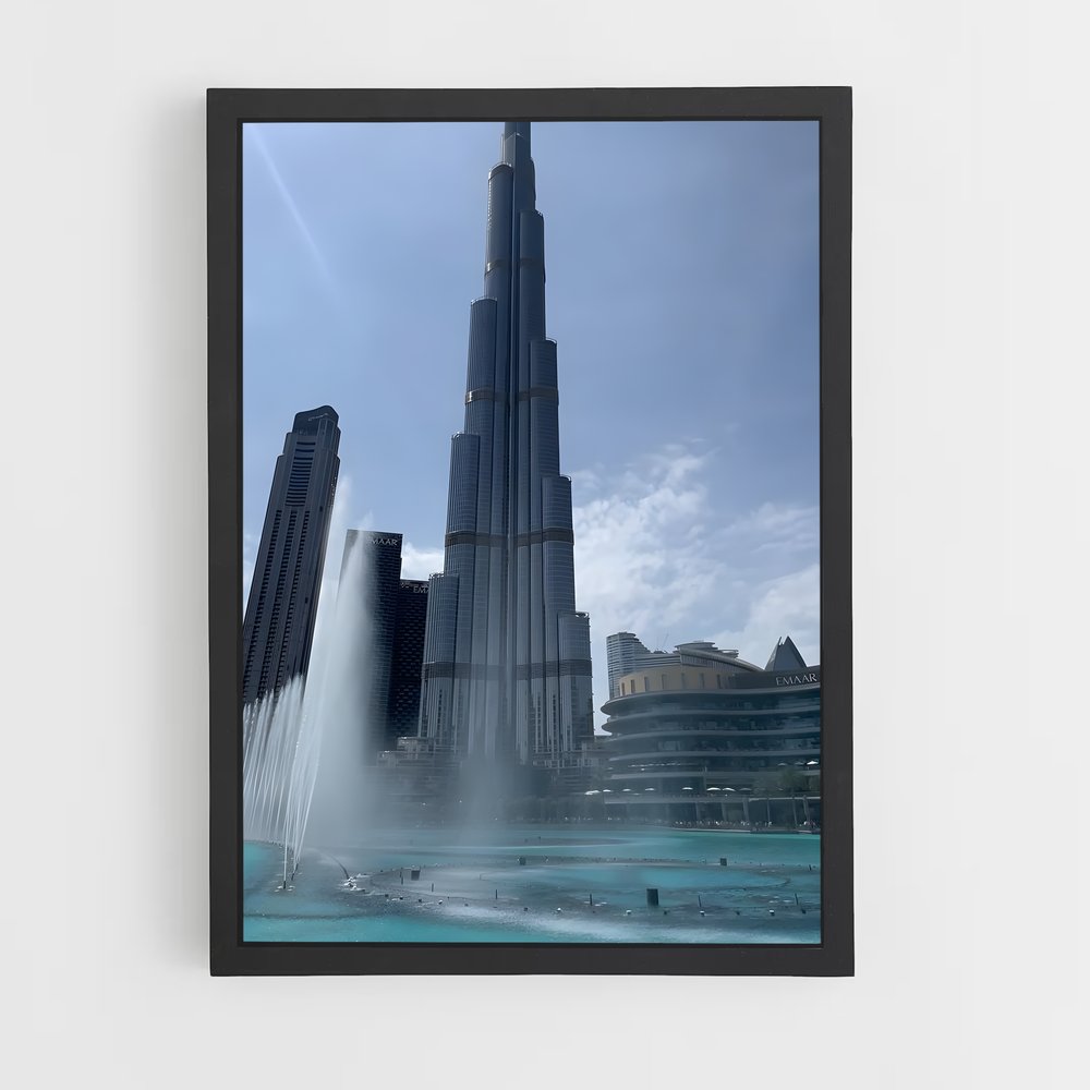 ap-burj khalifa-8 cadre Noir
