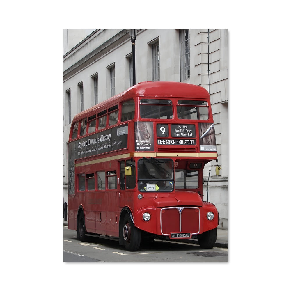 Poster Big Red Bus