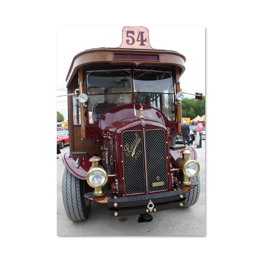 Poster Le Camion Horloge