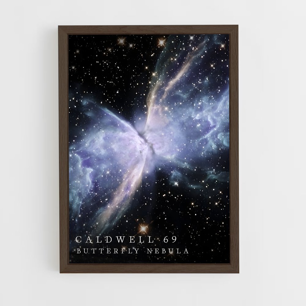 ap-butterfly nebula-2 cadre Bois foncé