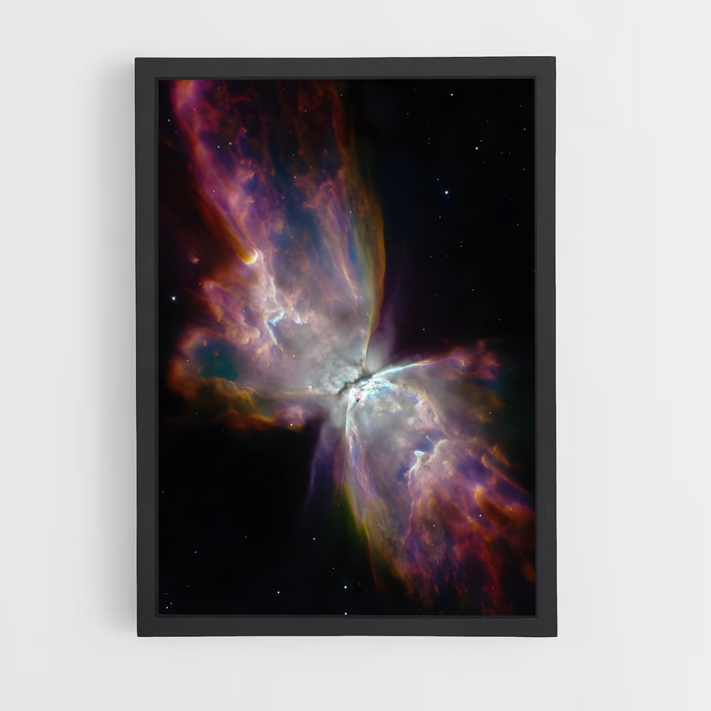 ap-butterfly nebula-3 cadre Noir