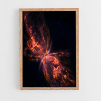 ap-butterfly nebula-4 cadre Bois clair