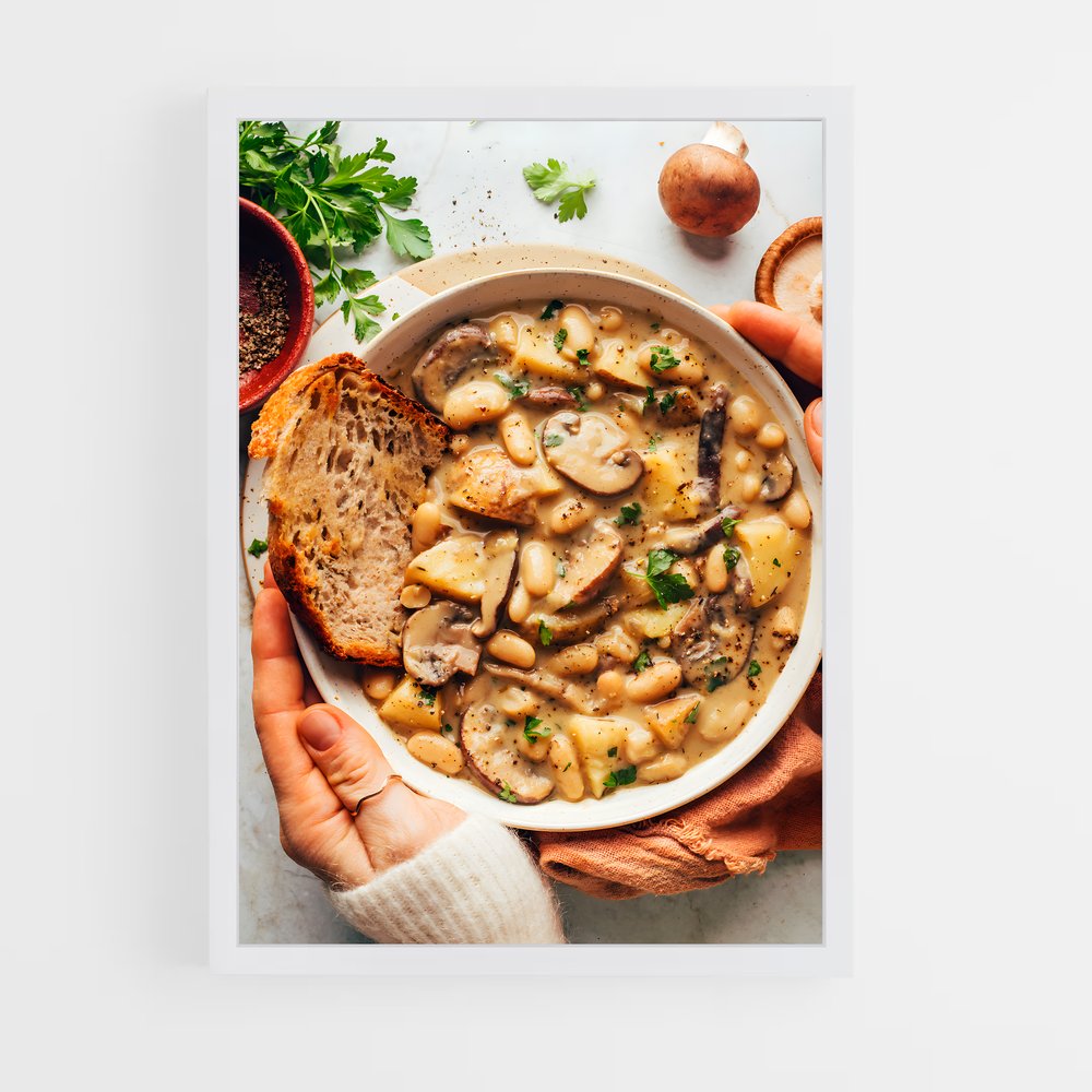ap-button mushroom-1 cadre Blanc