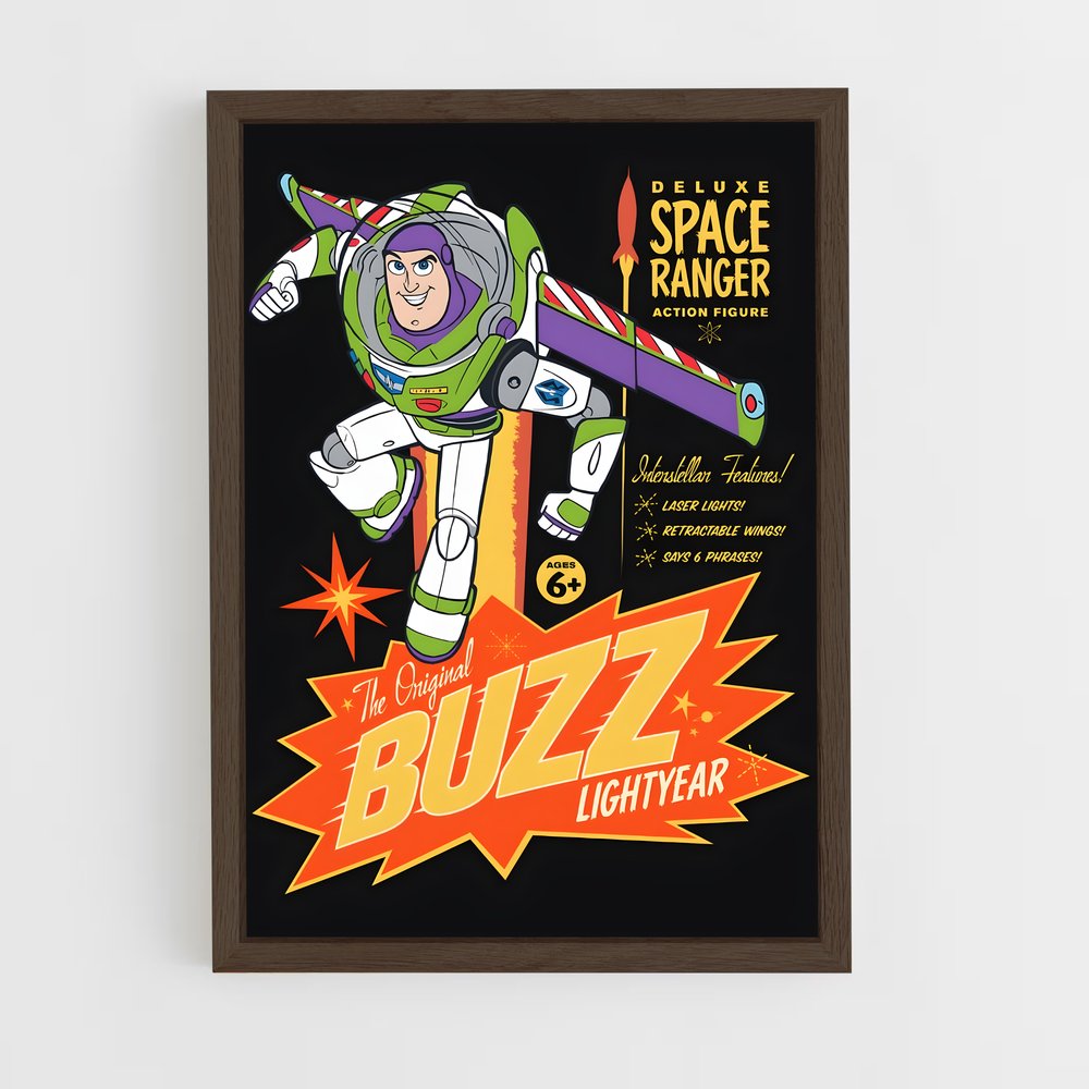 ap-buzz lightyear-3 cadre Bois foncé