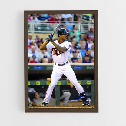 ap-byron buxton-1 cadre Bois foncé