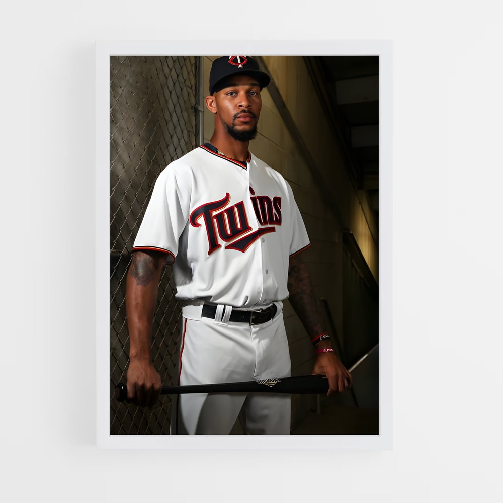 ap-byron buxton-2 cadre Blanc